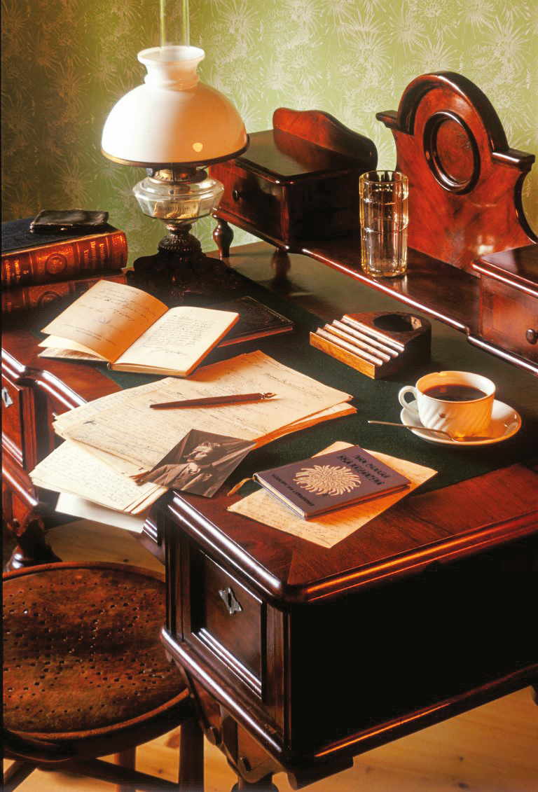 Cankarjeva spominska soba na Rožniku, foto Matevž Paternoster, arhiv MGML